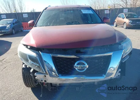 2013 Nissan Pathfinder Platinum из США, поврежденный, VIN 5N1AR2MM1DC671633